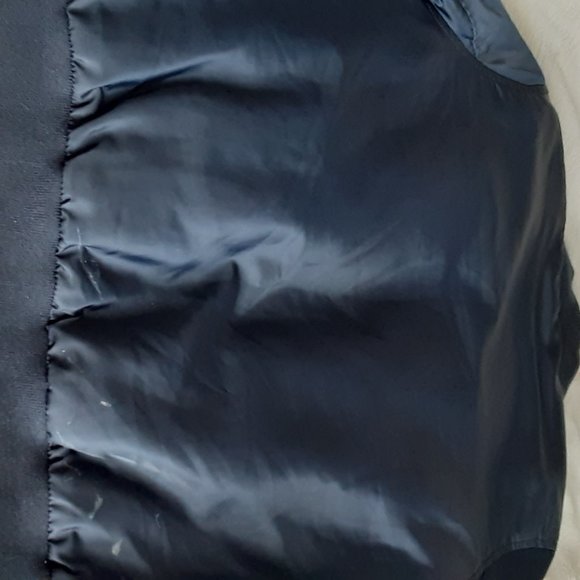 Varsity Bomber Jacket (Navy) - Picture 5 of 5